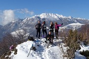 Anello invernale con neve dei TRE FAGGI da Fuipiano il 10 febbraio 2018 - FOTOGALLERY